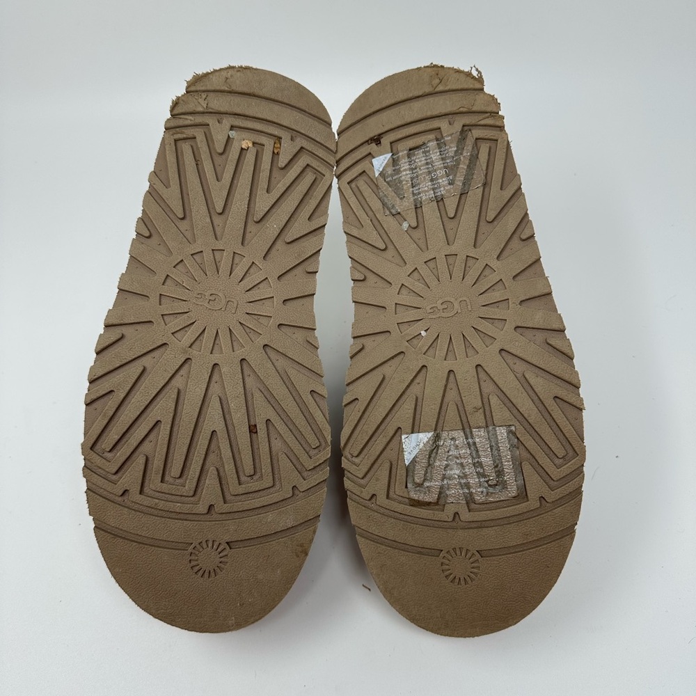 UGG TAZZLE Women's Slippers Suede Chestnut US 10 - Picture 7 of 12